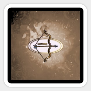 Zodiac sign sagittarius Sticker